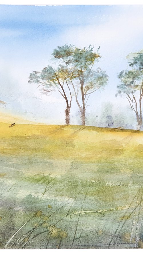 October Walk by Yulia Schuster