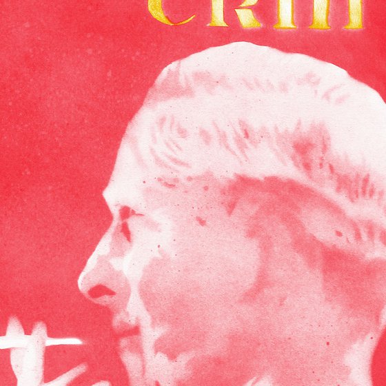 Spliff King (red on a box canvas).