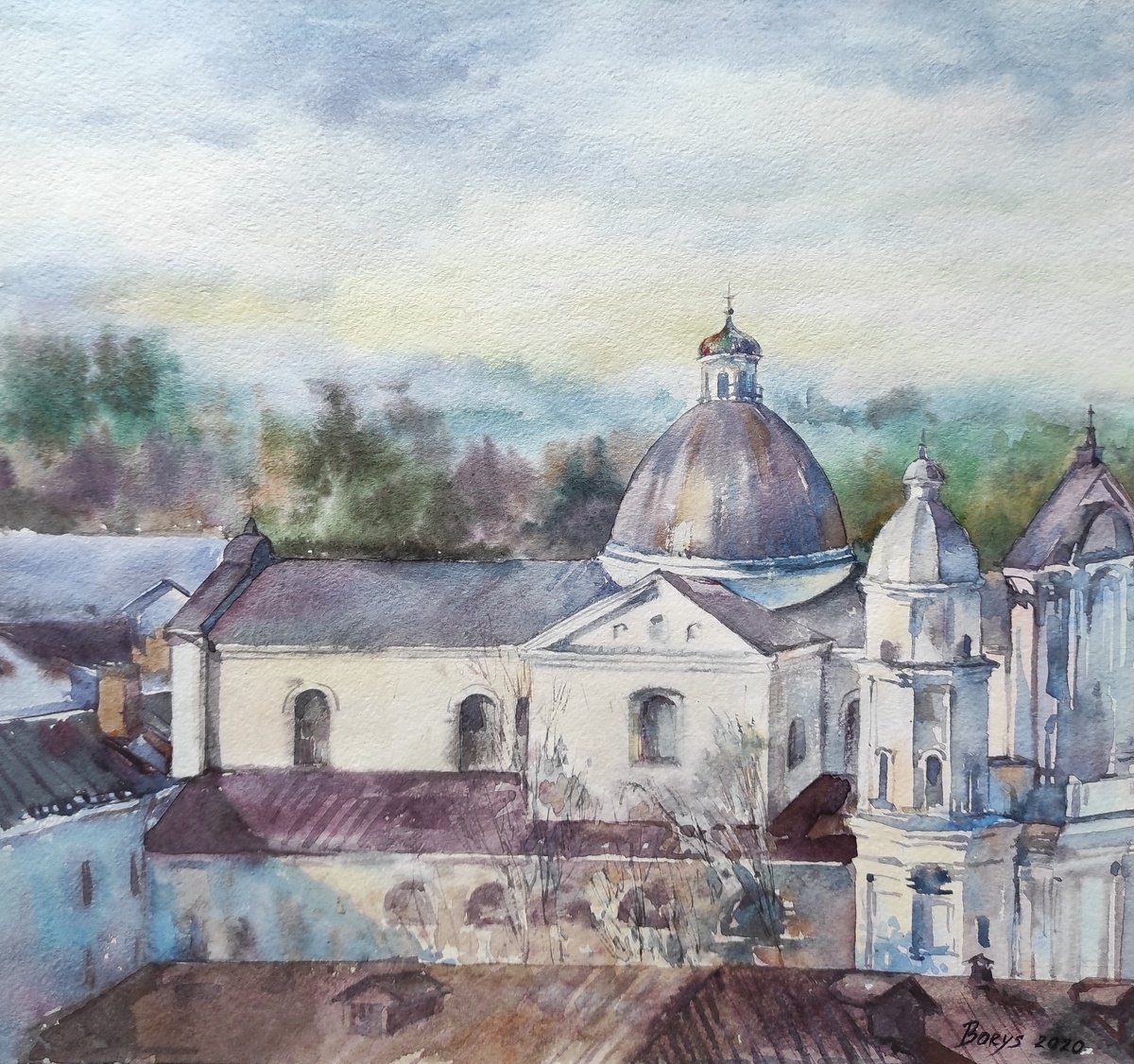 Cathedral of Saints Peter and Paul (Lutsk-1) by Tetiana Borys