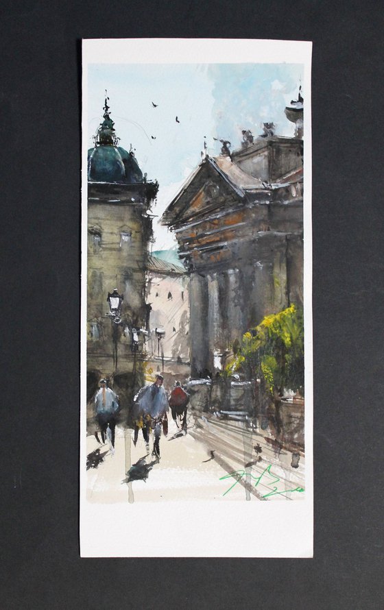Painting in Karlovy Vary