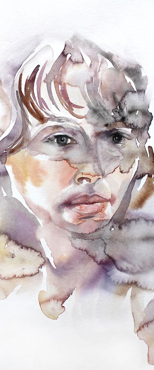 Self-Portrait No. 4 by Elizabeth Becker