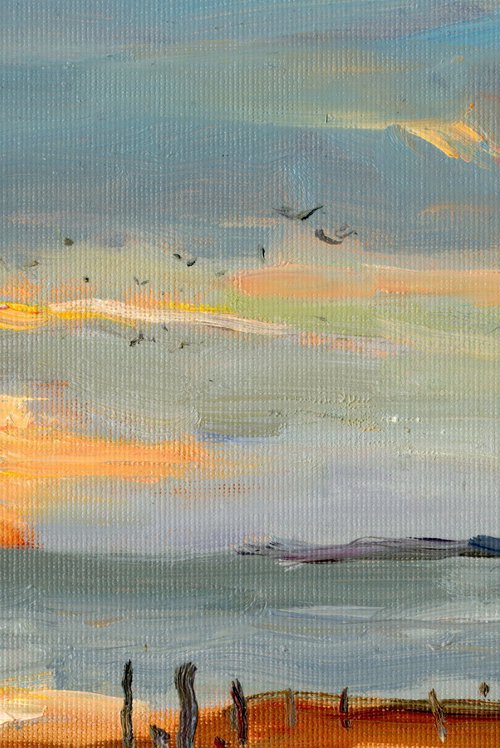Sunset on the Hove beach 02 by Tanya Sun