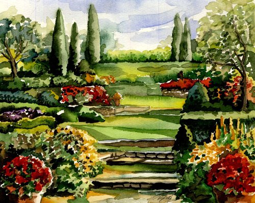 Glorious gardens by Alfred  Ng