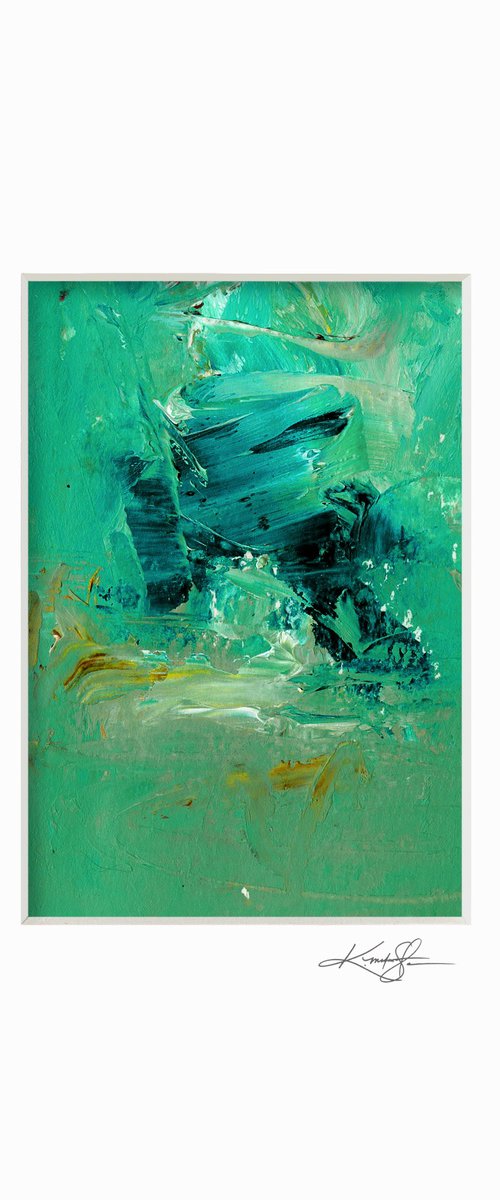 Oil Abstraction 143 - Abstract painting by Kathy Morton Stanion by Kathy Morton Stanion