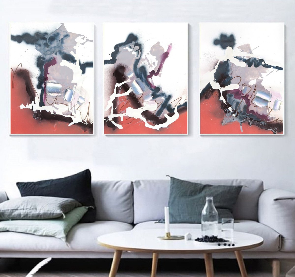 Charged Xiii By Kimberlee Rocca, 54 X 24, Artwork For Sale On Artfinder