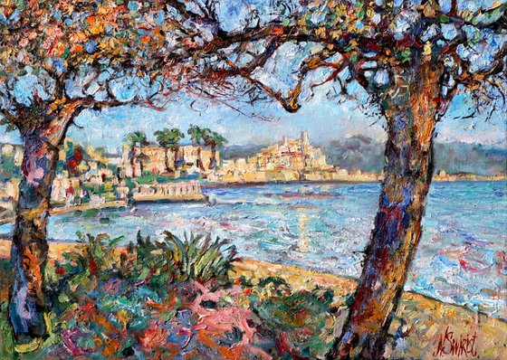 View of Antibes
