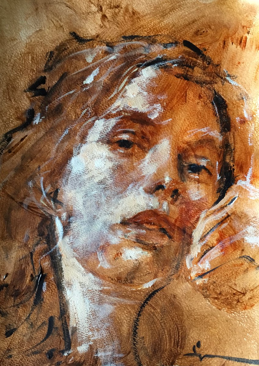 The Awakening By Dominique Deve, 8 X 11, Artwork For Sale On Artfinder