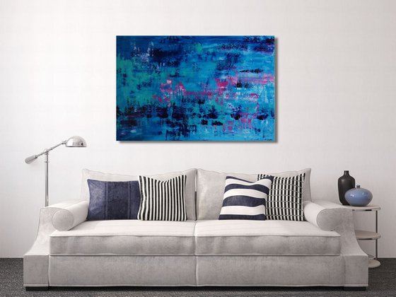 Floating X (120 x 80cm) XXL (48 x 32 inches)