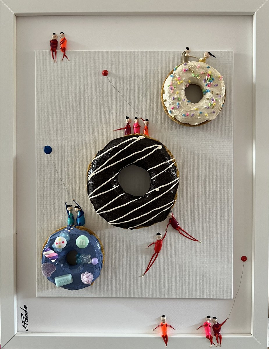 Abstract Portrait Acrylic Painting By Eka Peradze, 13 X 17, Freedom People Eka Peradze, Original Artwork