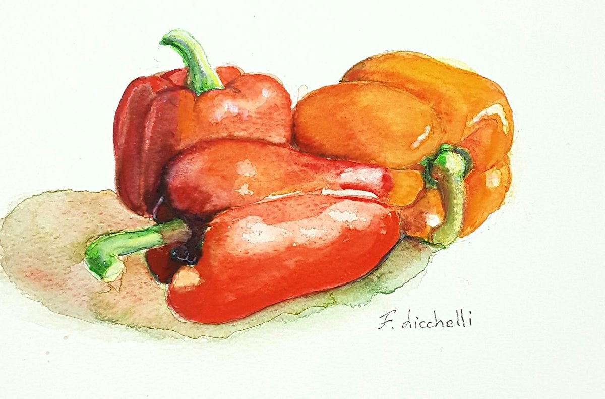 Peppers by Francesca Licchelli