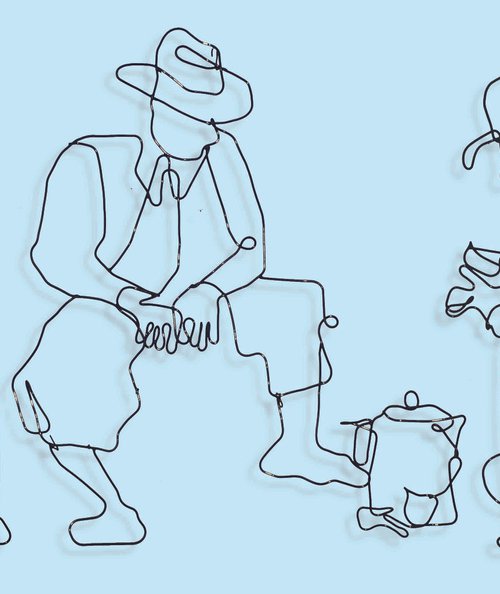 Cowboy Breakfast #1454 by Bart Soutendijk