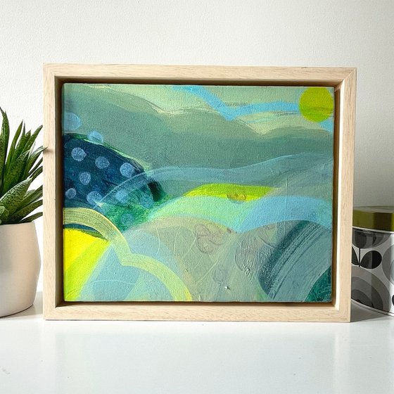 Blue Spotty Landscape
