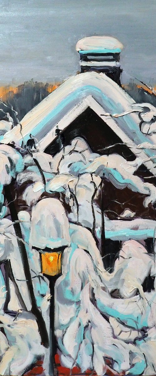 Winter landscape by Yuanyuan Liu