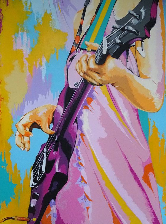 Girl with guitar