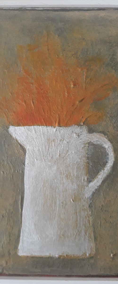 White Jug.... by Fiona Philipps