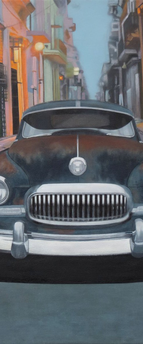 Car Painting "Havana Street Wise" by Vicki Des Jardins
