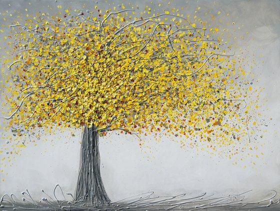 Happy Yellow Tree
