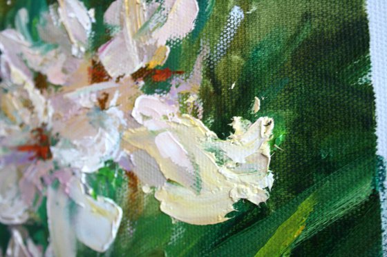 Irises in the Wind... /  ORIGINAL PAINTING