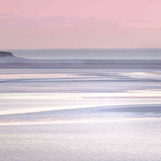 Silver Sands, Luskentyre - Panoramic Sunset