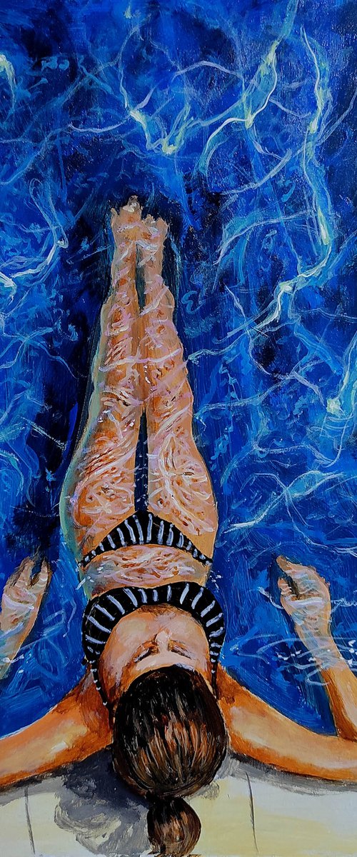 Girl swimming44 by Vishalandra Dakur