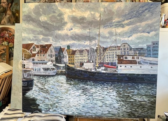 At the Bergen pier