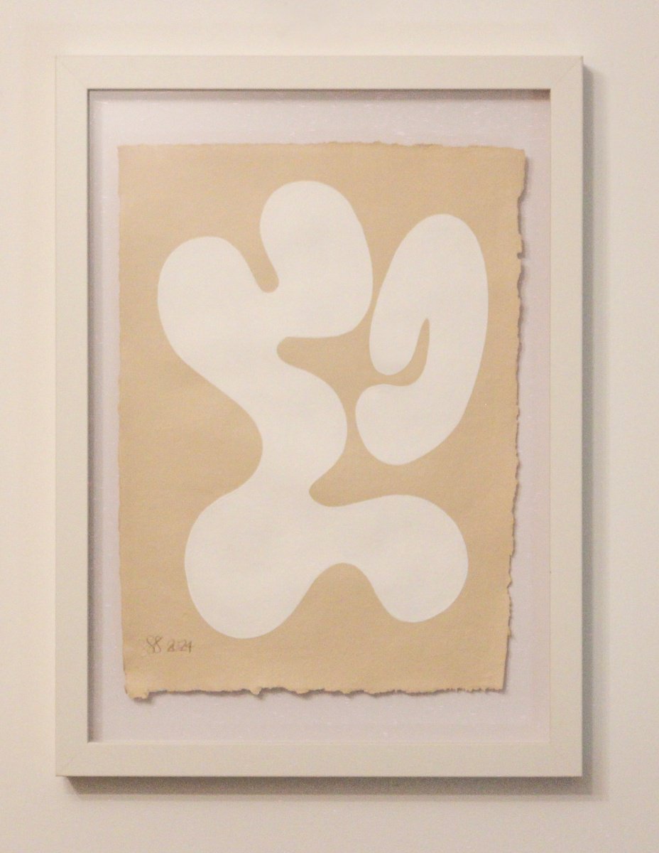 Abstract Acrylic Painting By Shadia Sabagh, 12 X 16", Serenity I, Original Artwork