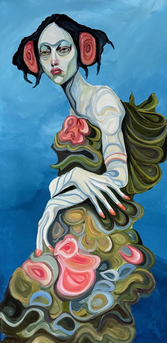 The Huge Beating Genius Machine By Lola Jovan, 18 X 36, Artwork For Sale On Artfinder