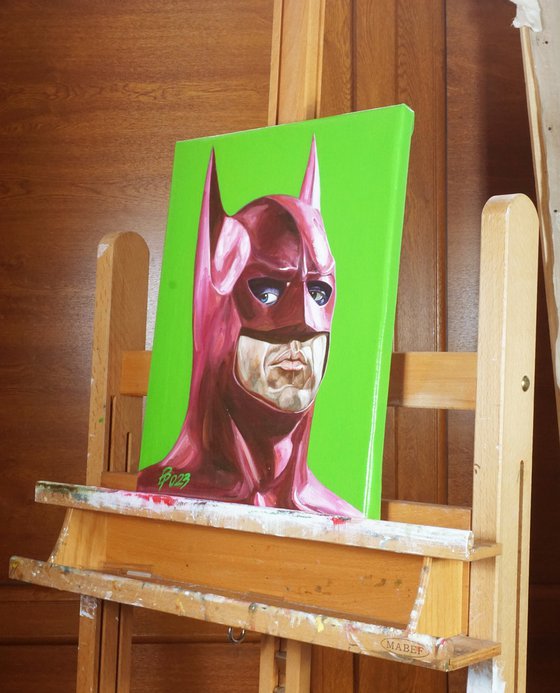 Portrait of Pink Batman
