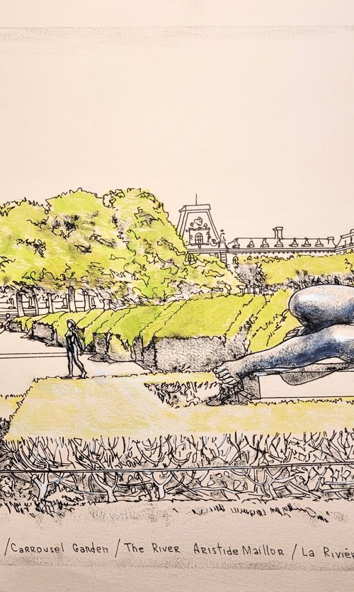 La Riviere by Aristide Maillol by Natalia Sidorina