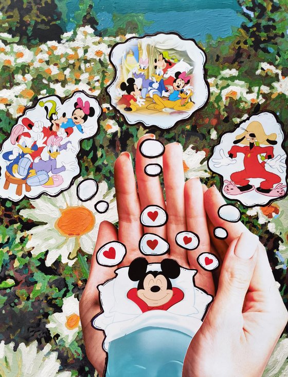 Dreams in a field of daisies