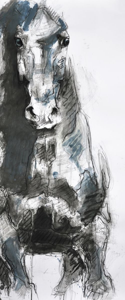 Equine Nude 2p by Benedicte Gele