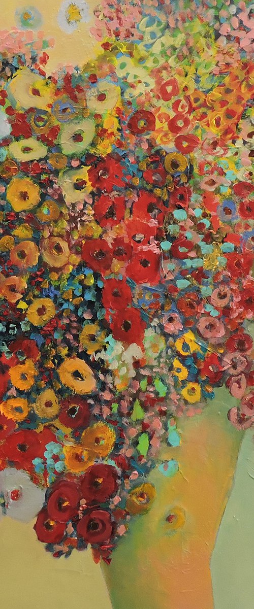 Bouquet for my Birthday by Veta  Barker