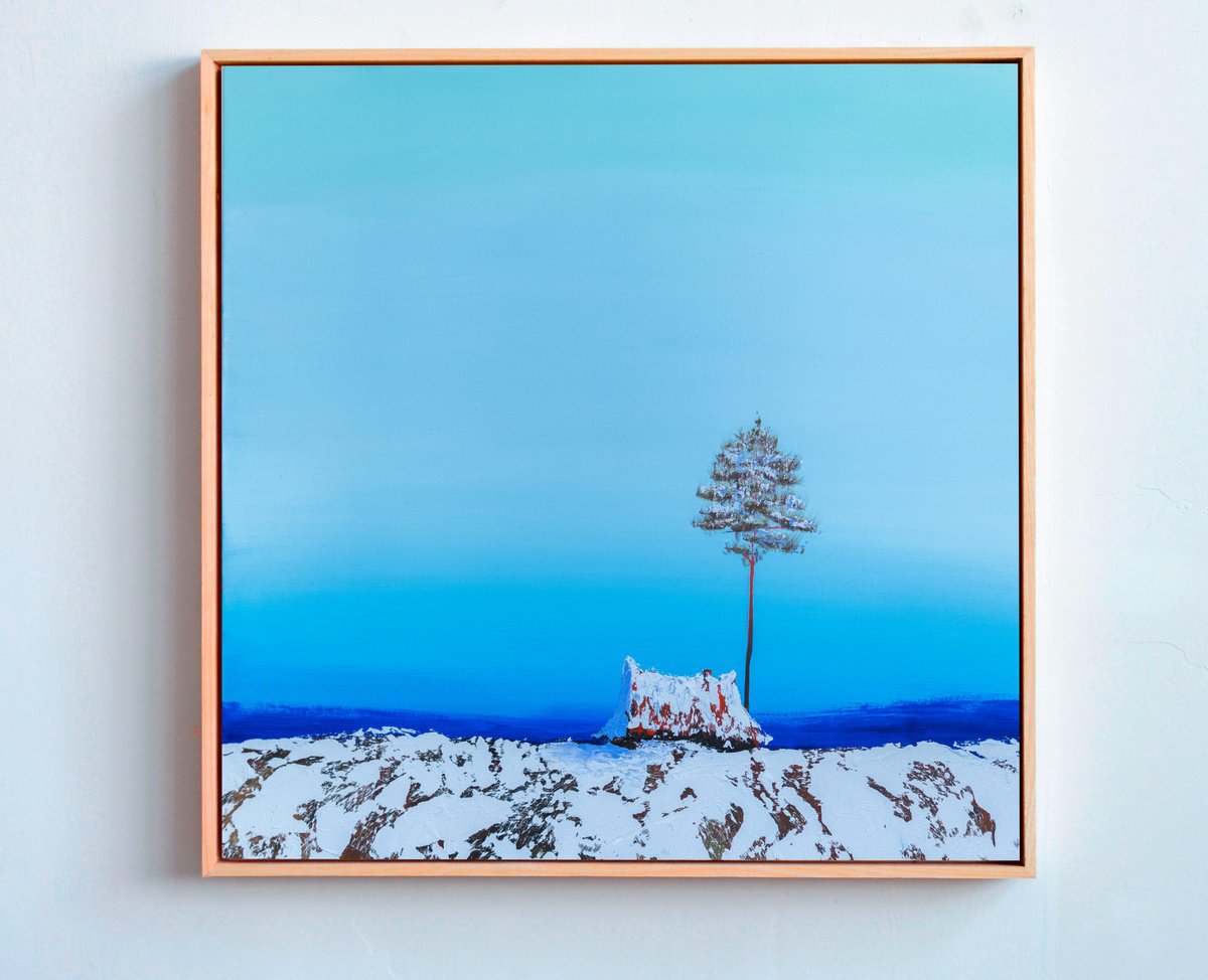  Cold Winter Day By Bohdan Katolyk, 28 X 28, Artwork For Sale On Artfinder