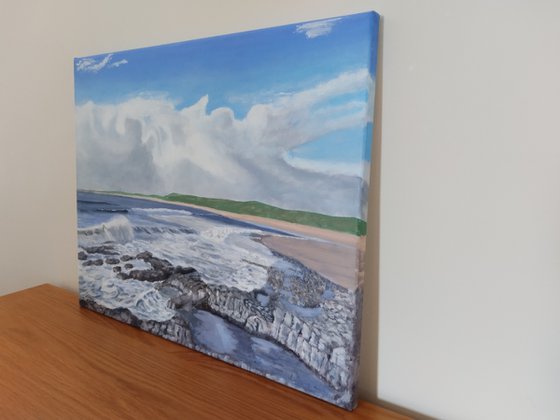 The shoreline