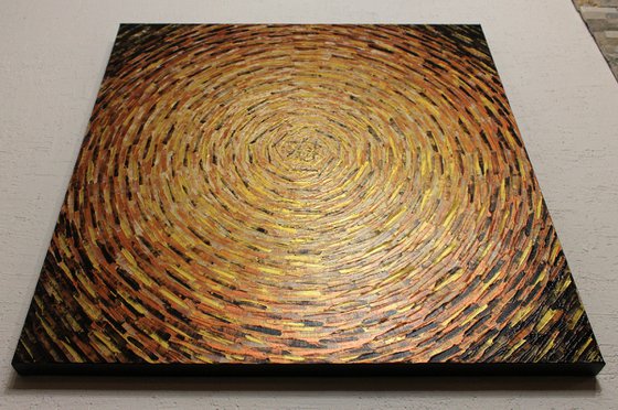 Large cream copper radiance