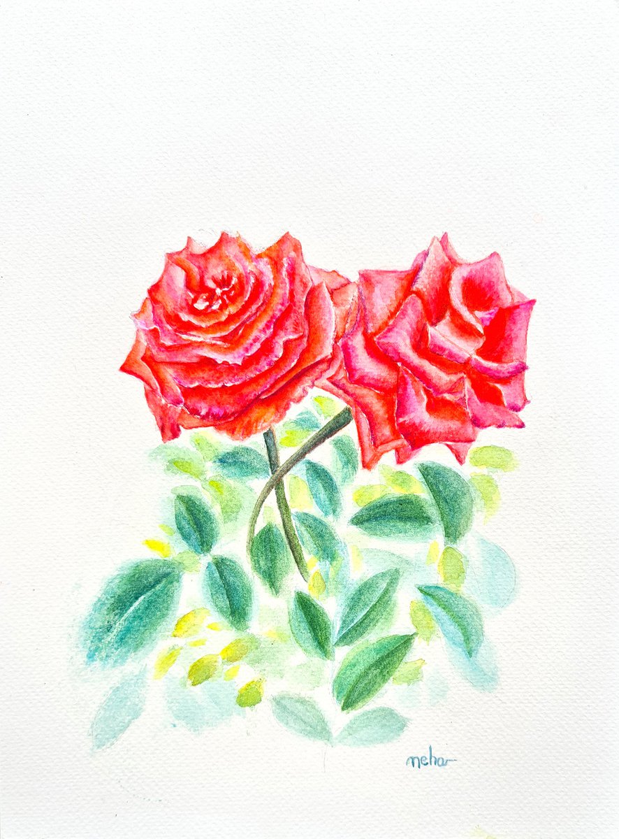 A pair of roses by Neha Soni