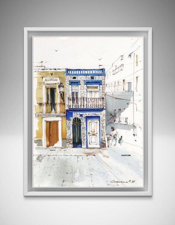 Valencia's Sunlit Pai(Diptych)