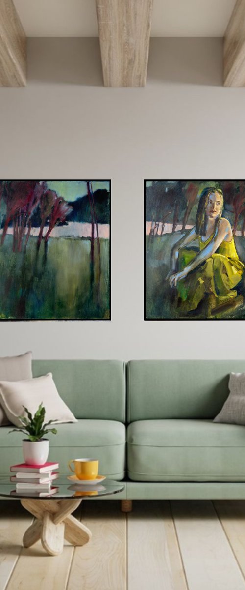 You made evening wonderful 1 by Olha Laptieva