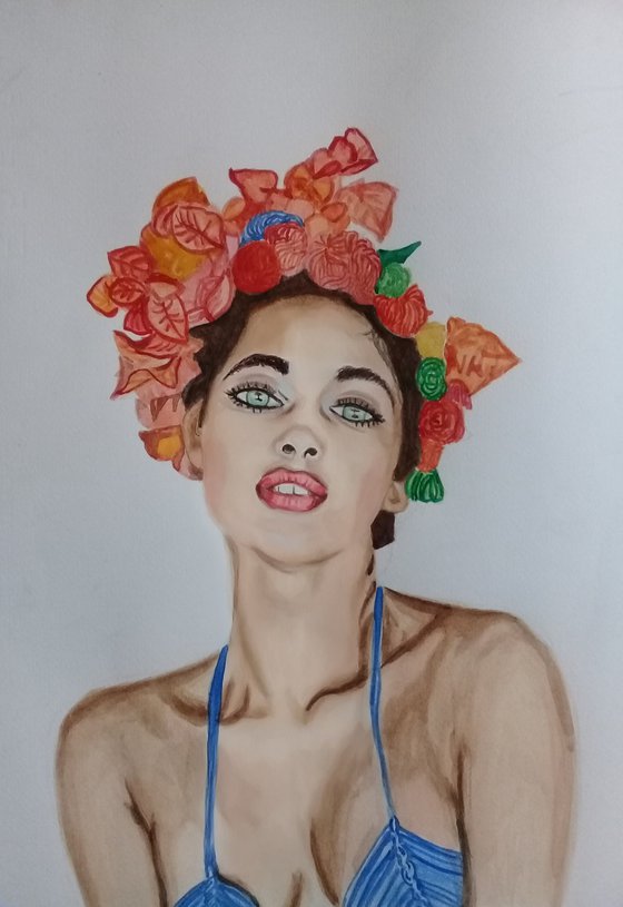 cara de flor