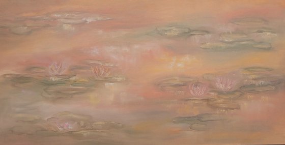 Peachy pond