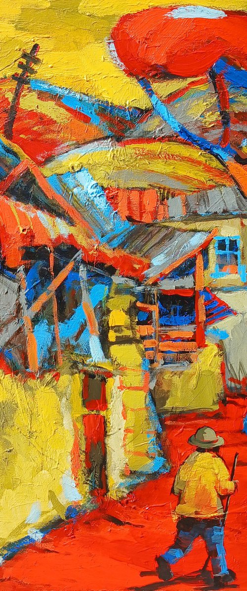 Sunlit Courtyards by Davit Arstamyan