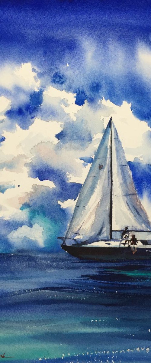 Sailing by Jing Chen