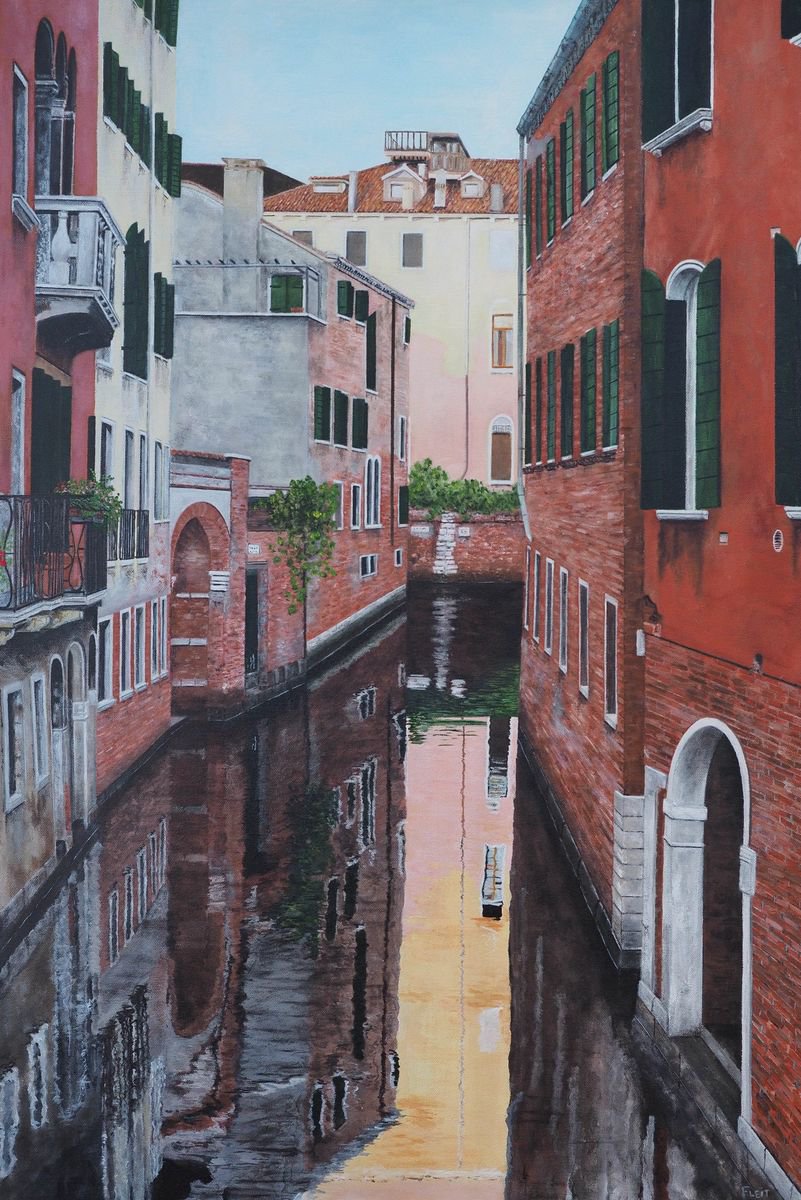 Morning In Venice 10 By Steven Fleit, 24 X 36, Artwork For Sale On Artfinder