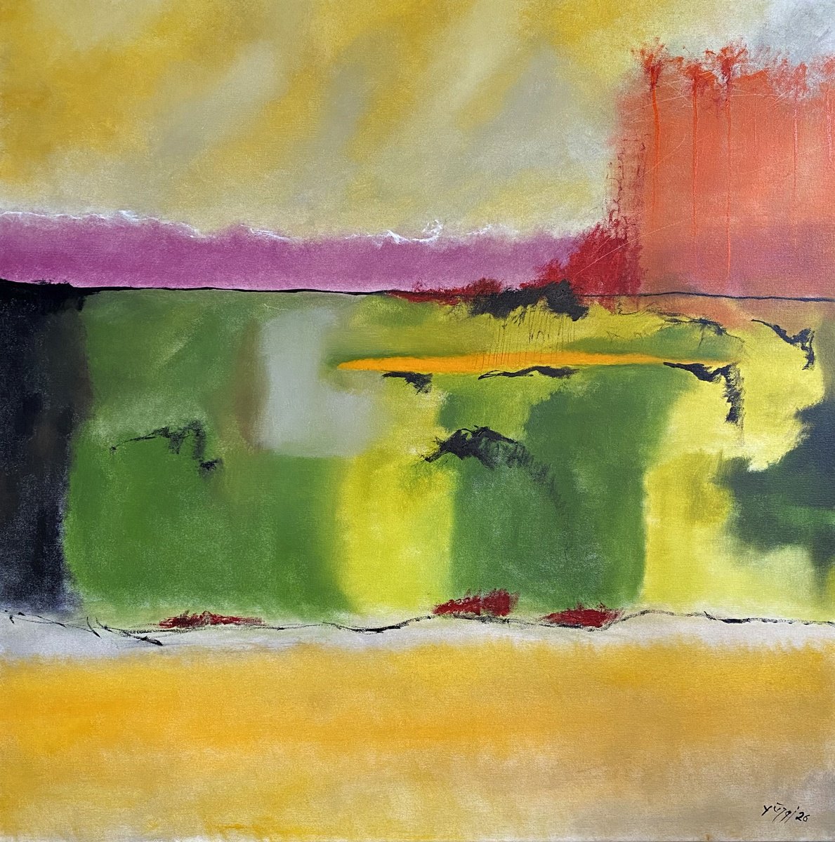 Allegoria By YS?rei, 35 X 35, Artwork For Sale On Artfinder