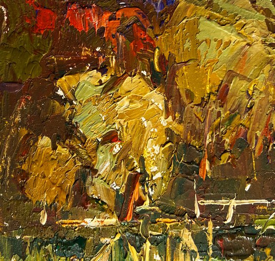 Field and a river nearby