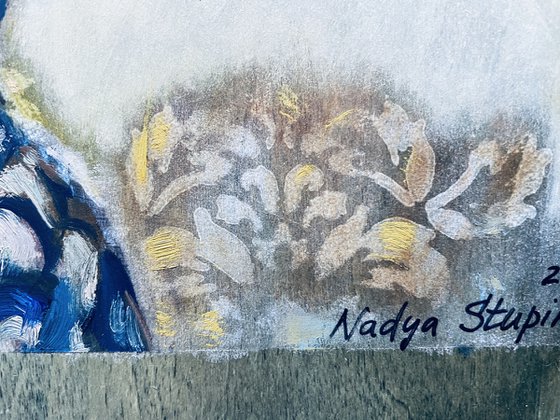 Bouquet with sunflower