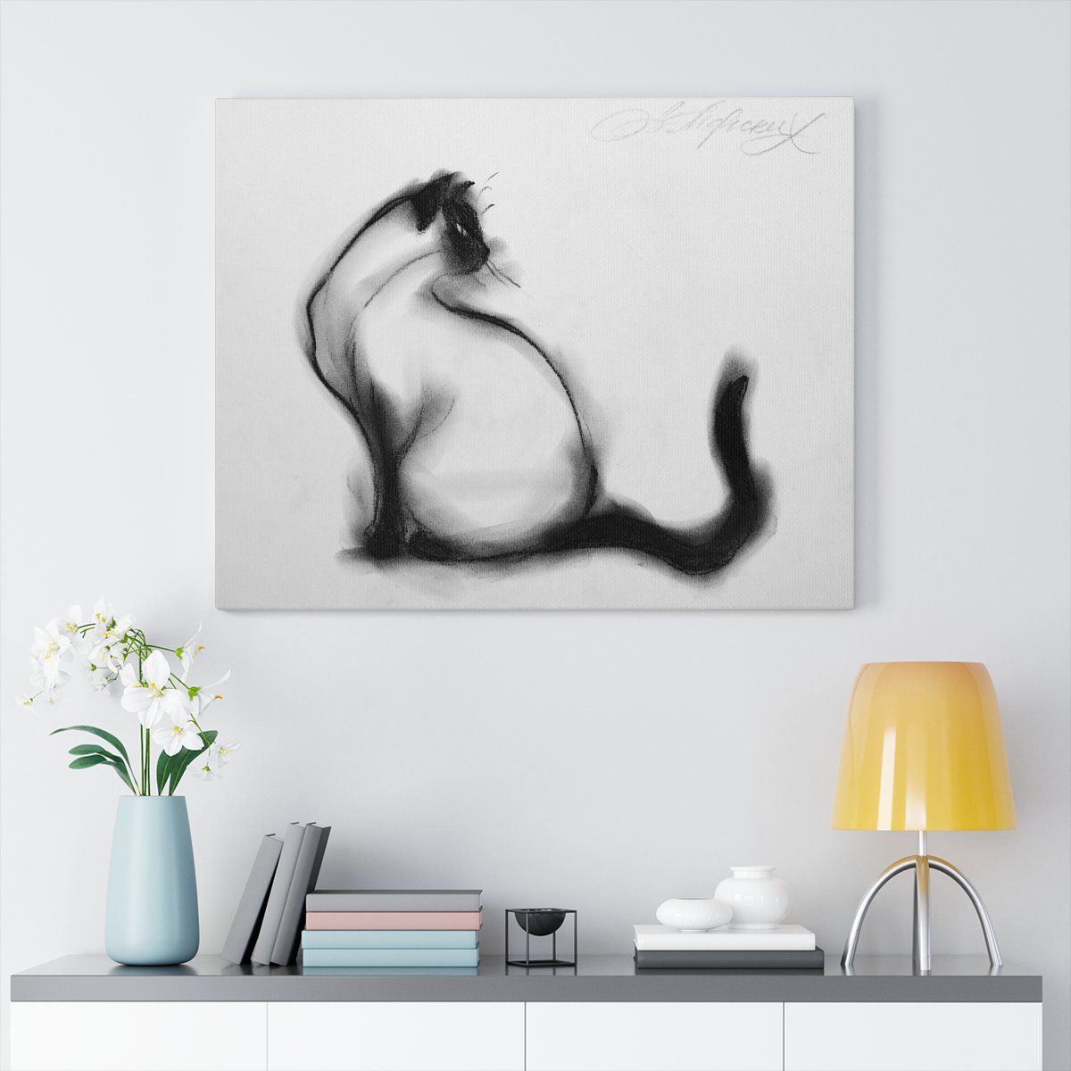 SIAMESE CAT by Anastasia Terskih