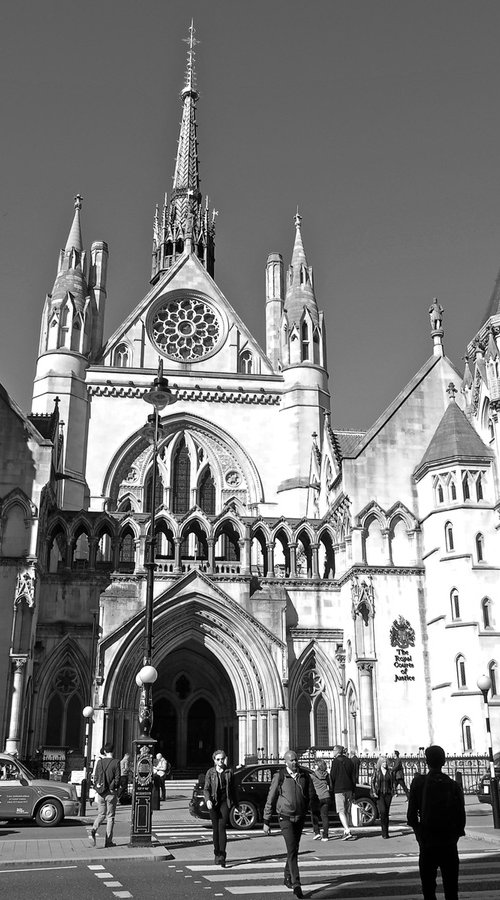 The Royal Courts of Justice by Alex Cassels