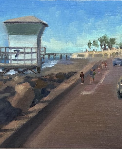 Toward the Pier by Grace Diehl