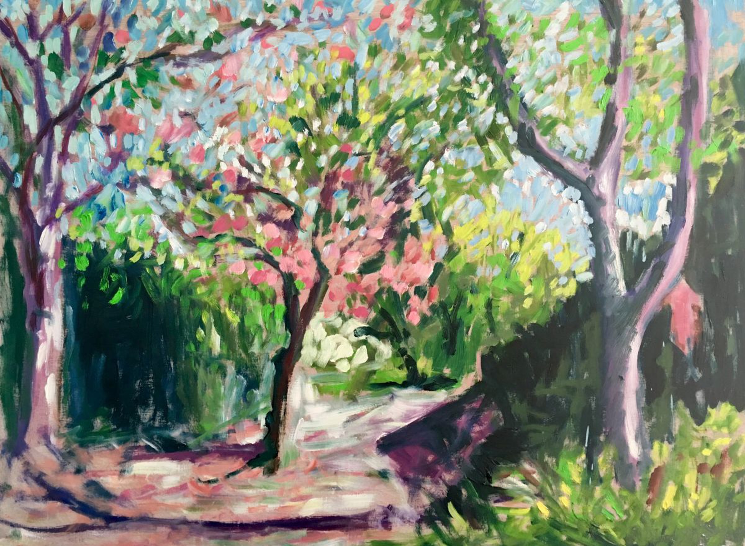 Baltimore Spring Large Impressionist Landscape Artfinder